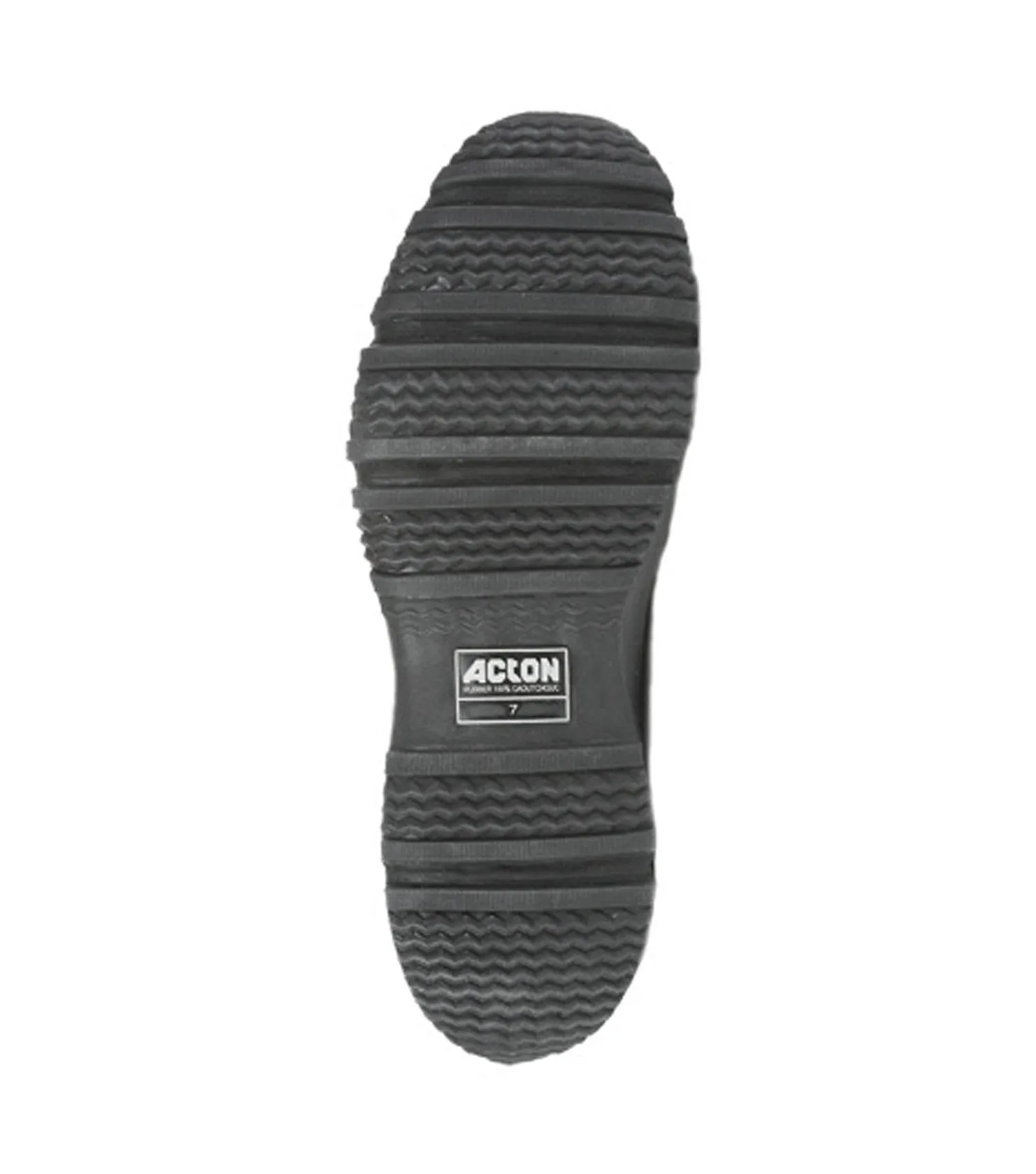 Acton Robson Wide, Waterproof Natural Rubber Work Overshoes