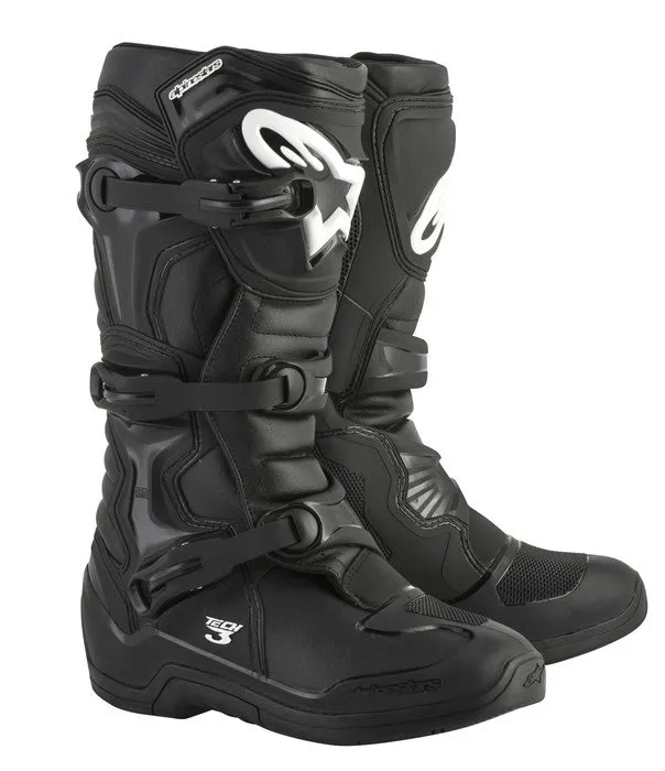 Alpinestar Tech 3 Motocross Boots Black Black