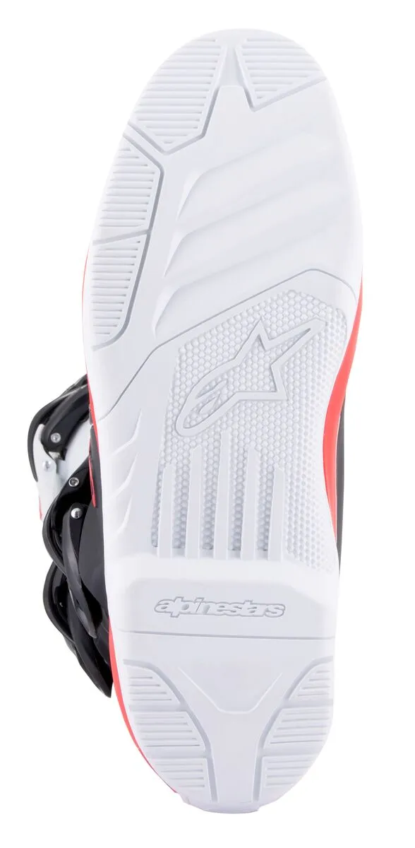 Alpinestars Tech 3 Motocross Boots White Bright Red Dark Blue