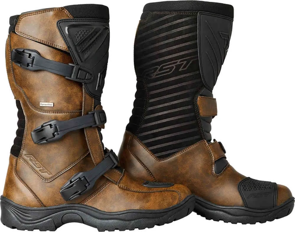 Ambush RST motorcycle boots, brown