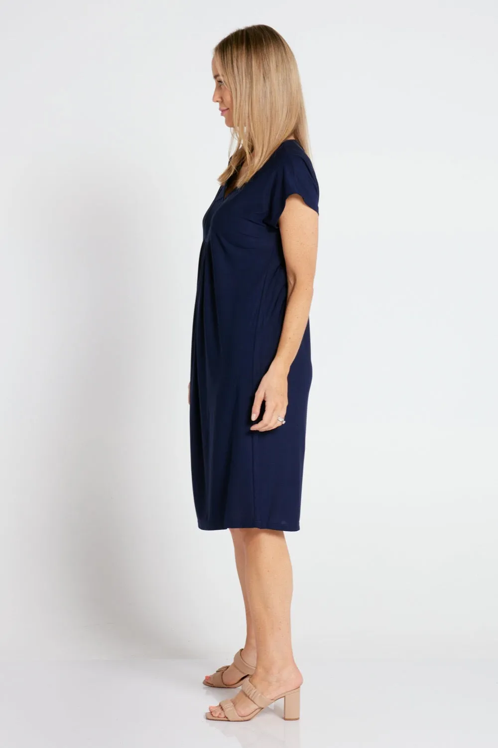 Anwen Petite Must Have Dress - Navy