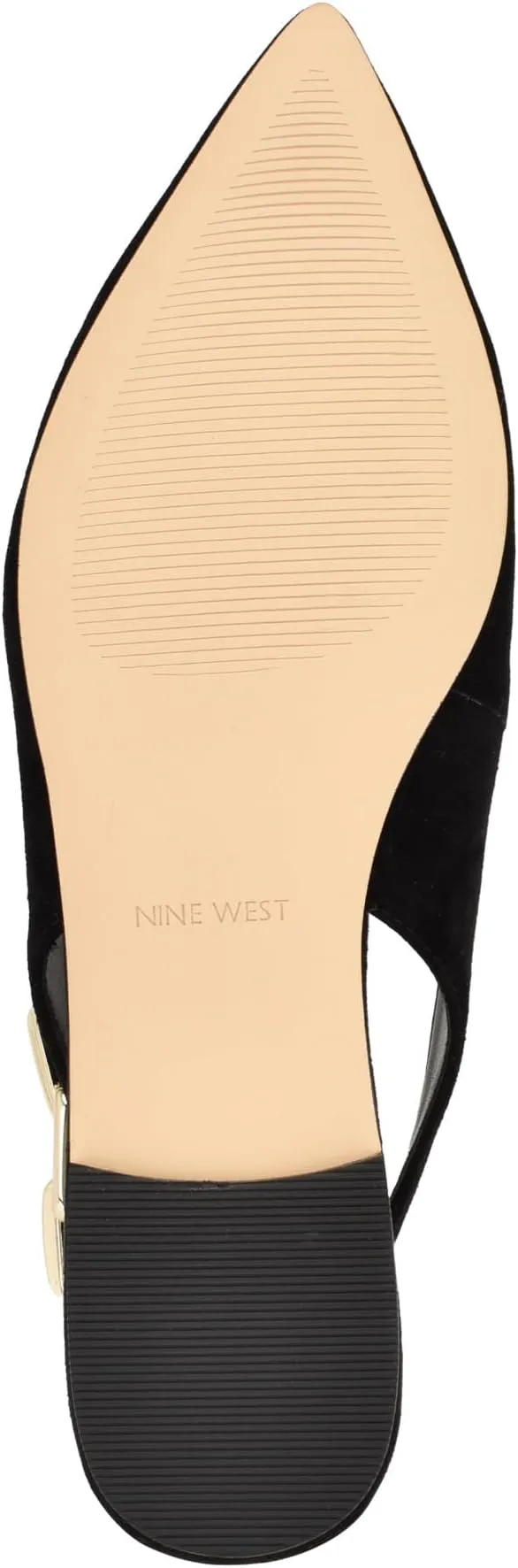 Babby Nine West ballet flats, black suede