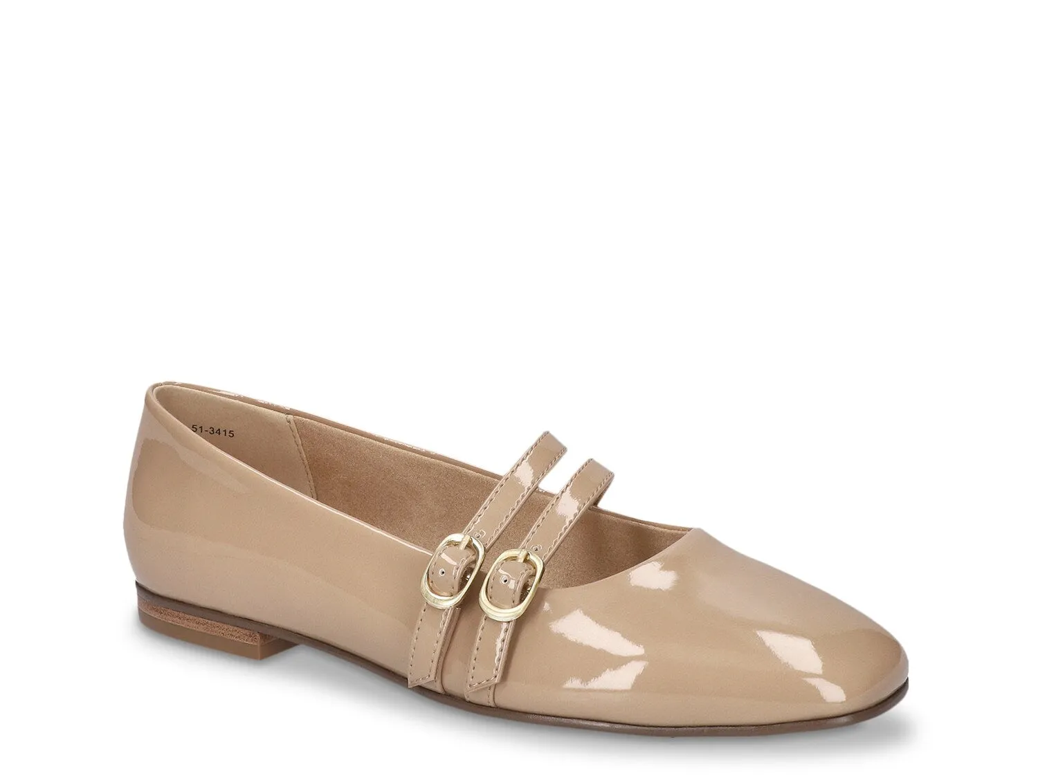 Bella Vita Daven Mary Jane ballet flats, light brown