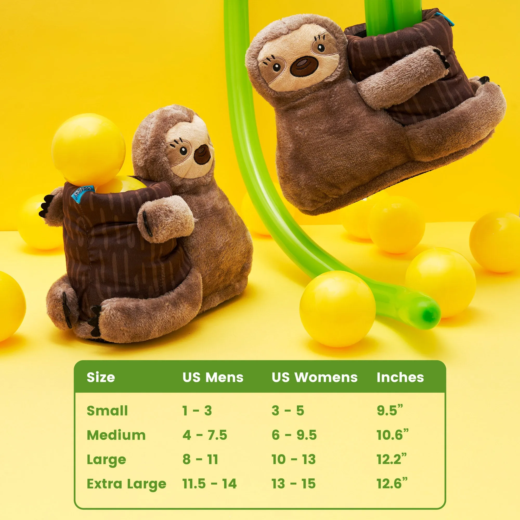 Coddies® Sloth Slippers