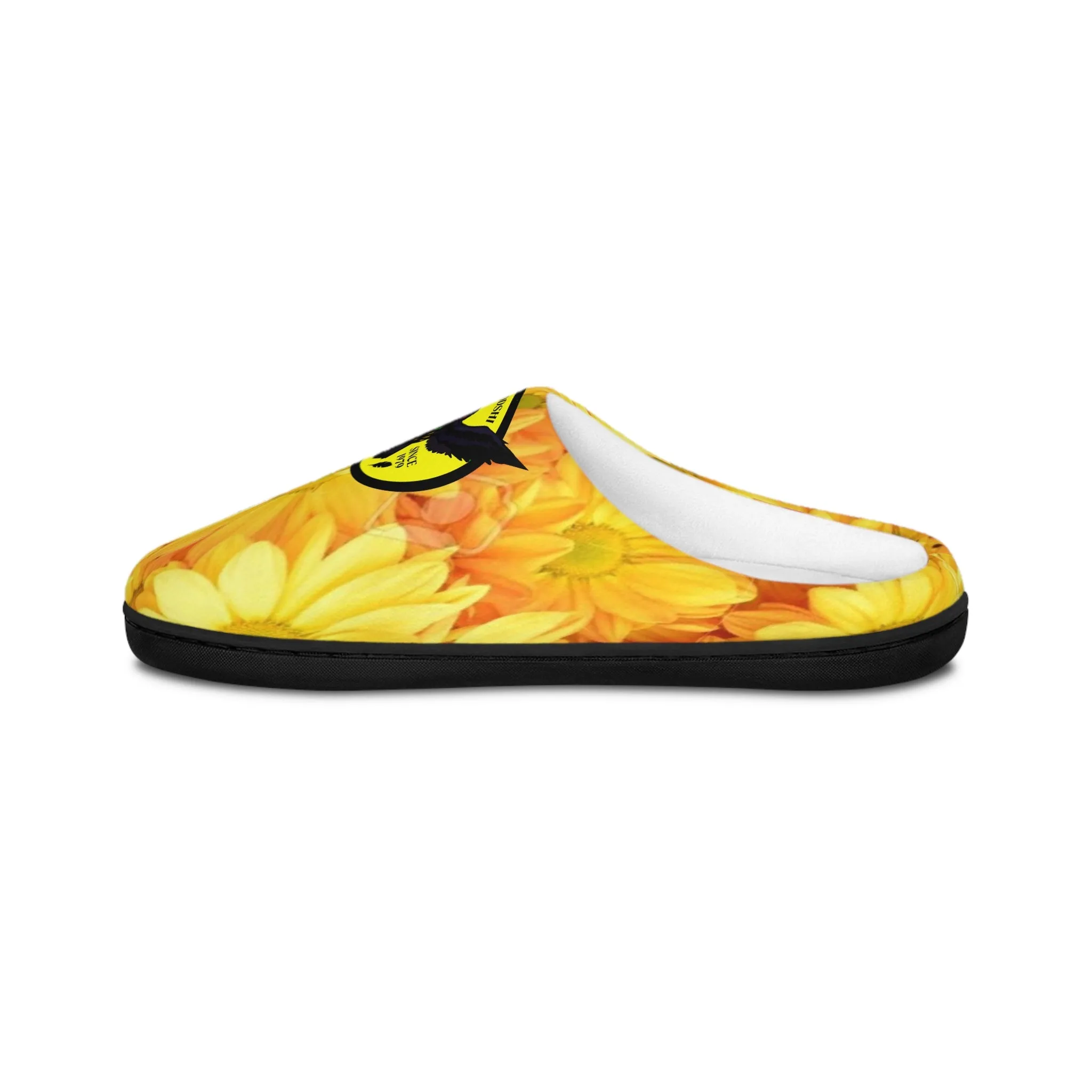 Crowgodshi Sunflowers Indoor Slippers