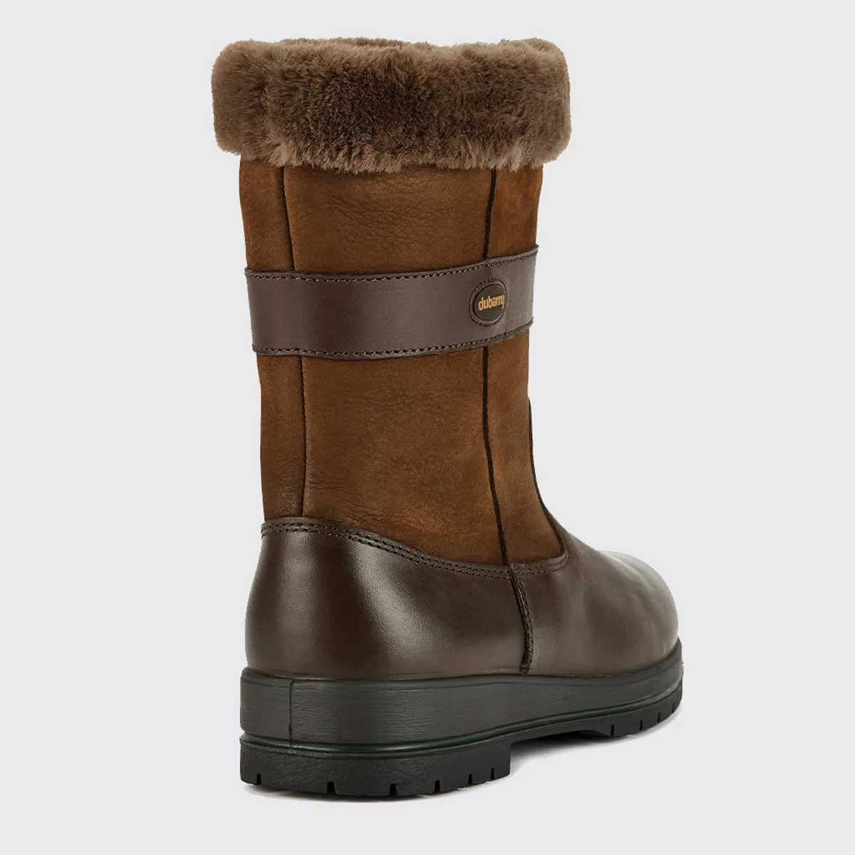 DUBARRY Foxrock Fur Lined Country Boots - Womens - Walnut