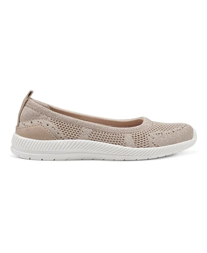 Easy Spirit Women's Glitter Casual Slip-on Walking Shoes Gold