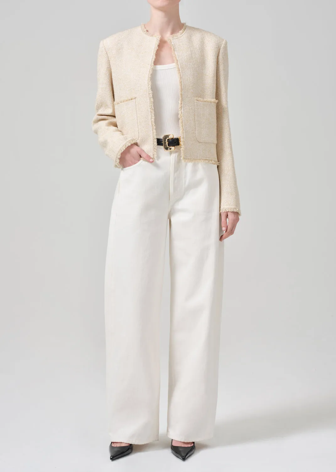 Elana Jacket in Cream