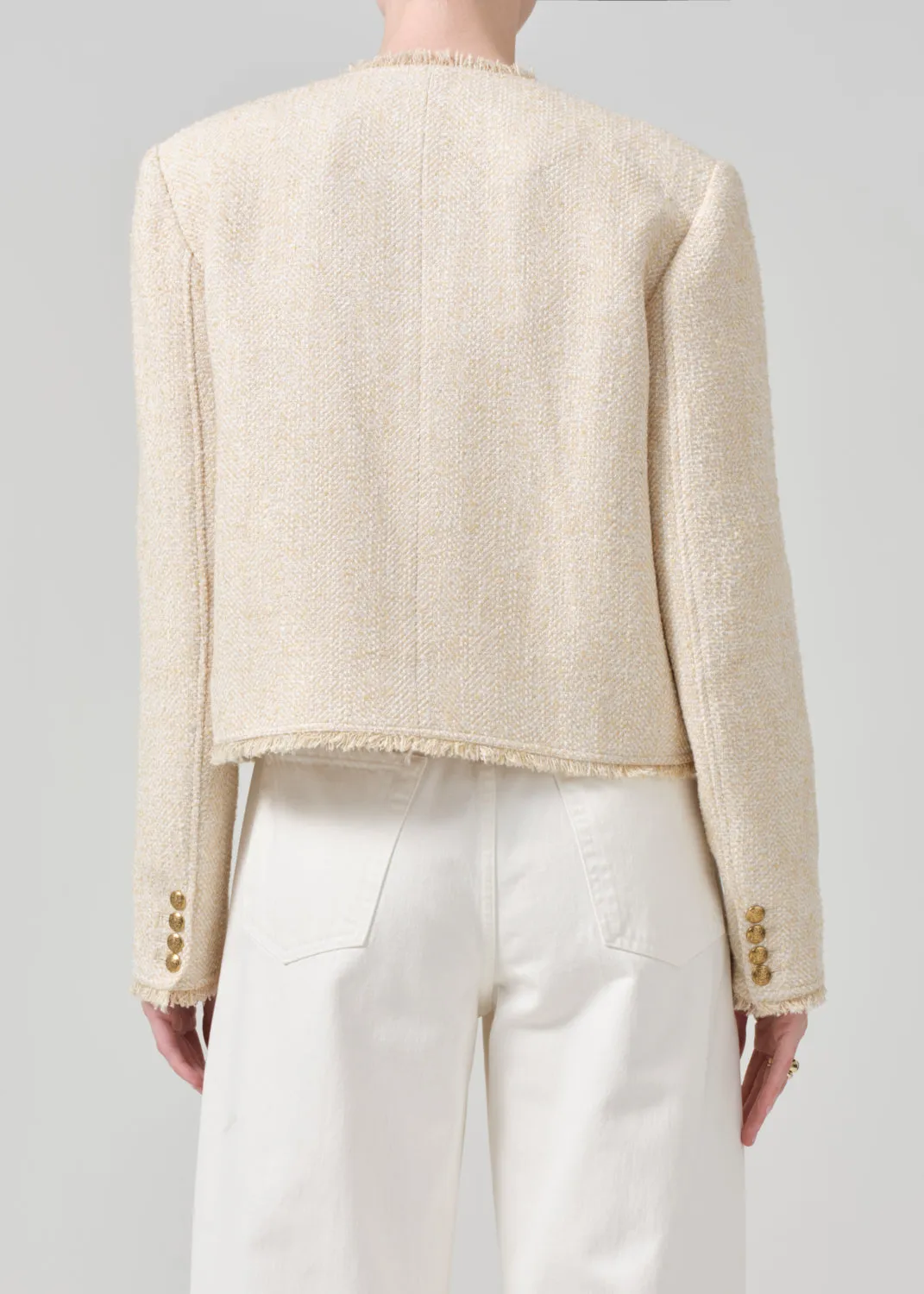 Elana Jacket in Cream