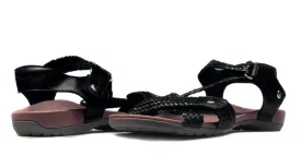 Eliza Orthotic Sandals - Black