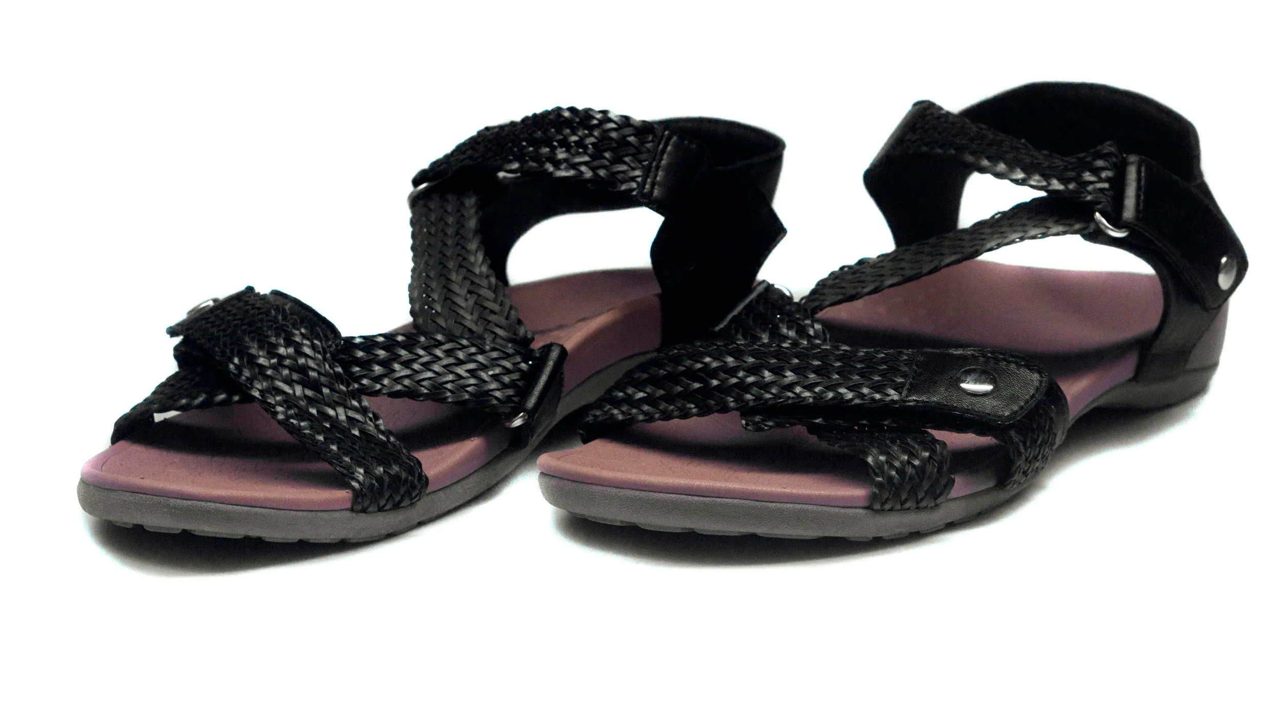 Eliza Orthotic Sandals - Black