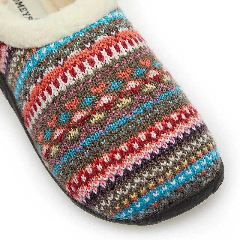 Erin - Grey Nordic Design Women's Slippers