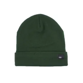 Fleece Lined Forest Green Beanie