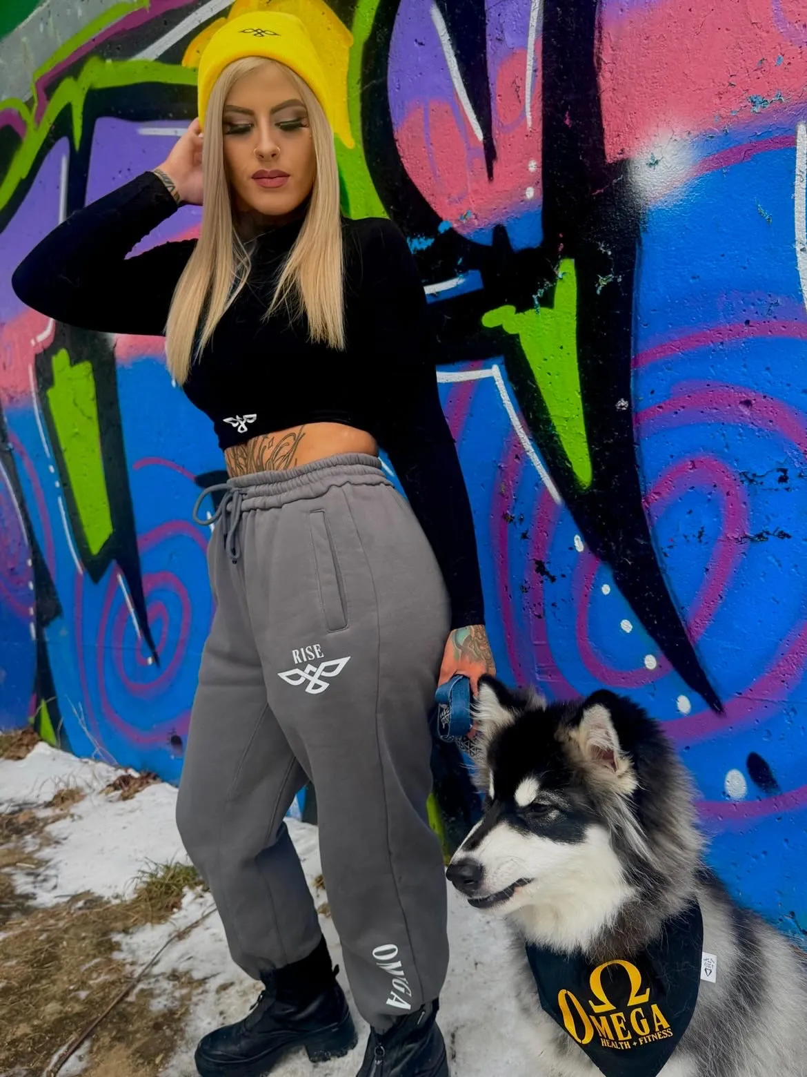 Fleece Lined RISE sweatpants