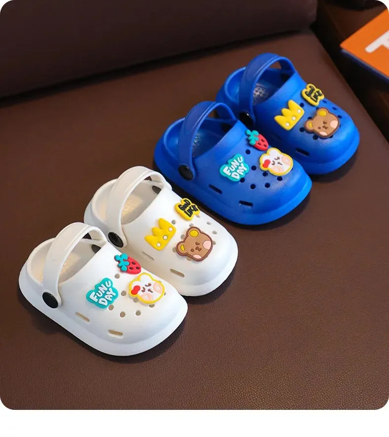 Flip Flops for Children Toddler Slippers Kids Summer Beach Shoes Girls Cartoon Home Slippers - BBSD50737