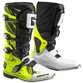 Gaerne Fastback Motocross Flo Yellow Boots