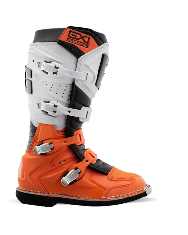 Gaerne GX1 Orange White Motocross Boots