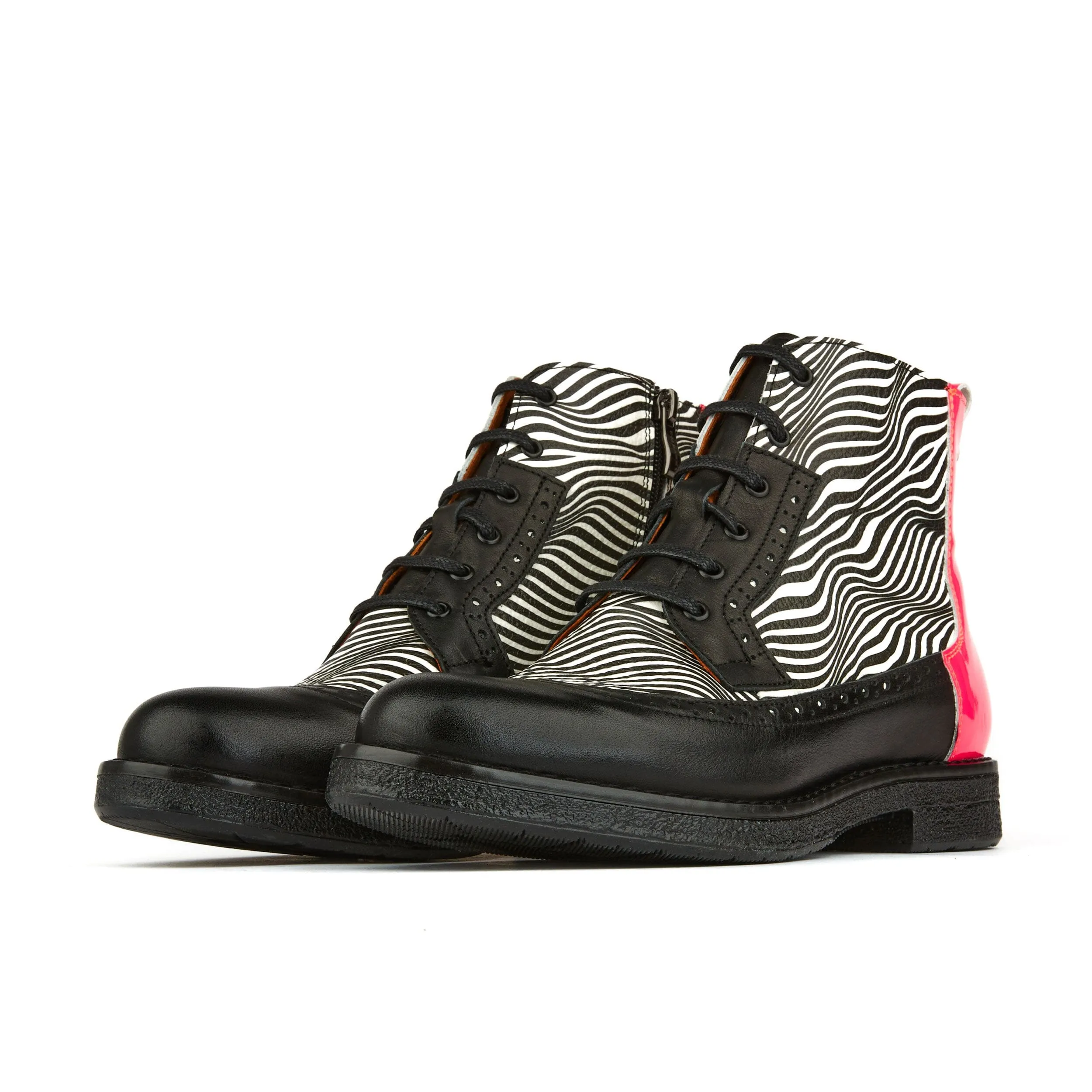 Hatter - Optical Zebra & Black & Pink