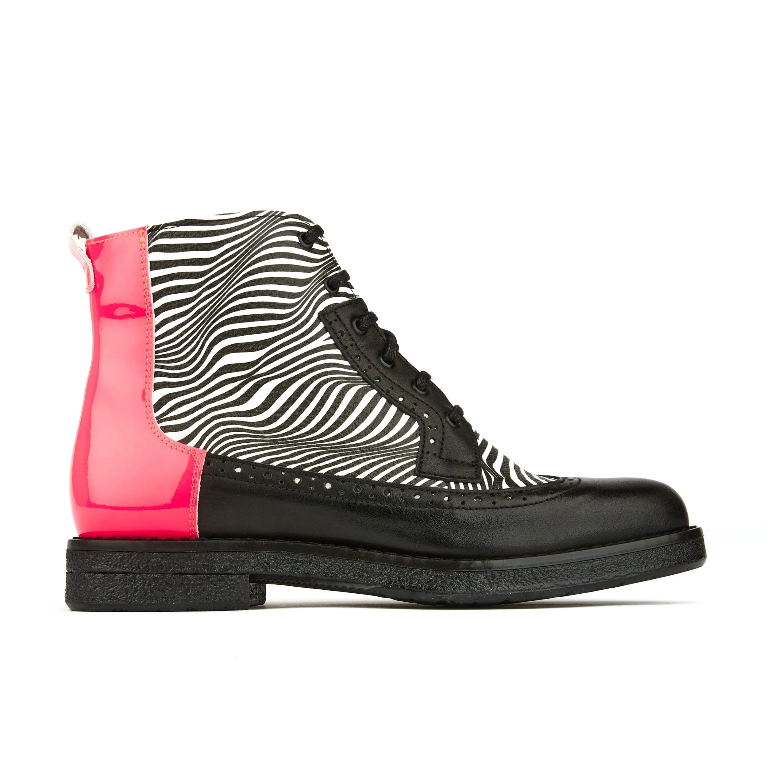 Hatter - Optical Zebra & Black & Pink