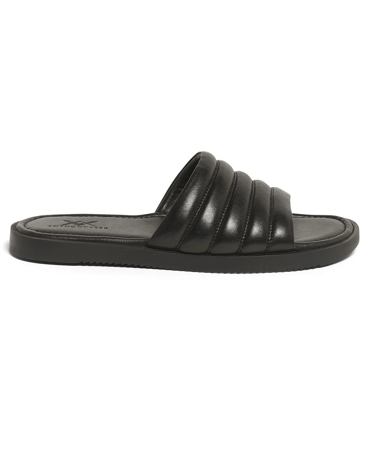 Key West Comfort Anthony Veer Men's Flip Flops, Black