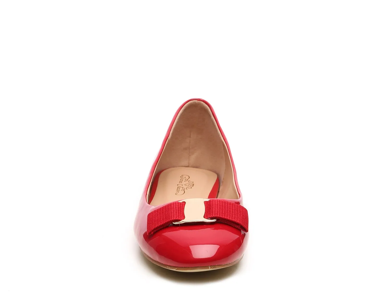 Kim ballet flats from the Journee Journee Collection, red