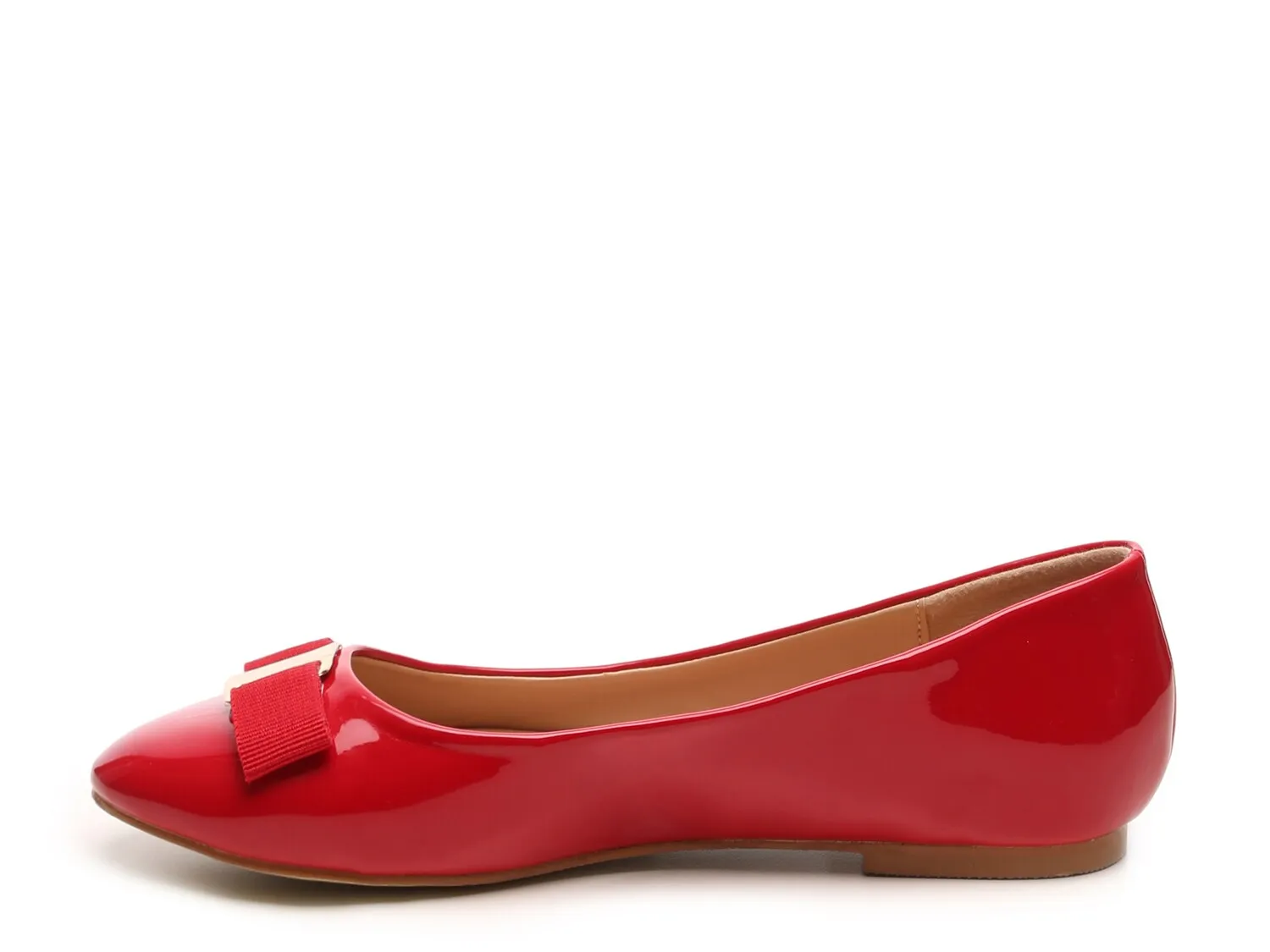 Kim ballet flats from the Journee Journee Collection, red