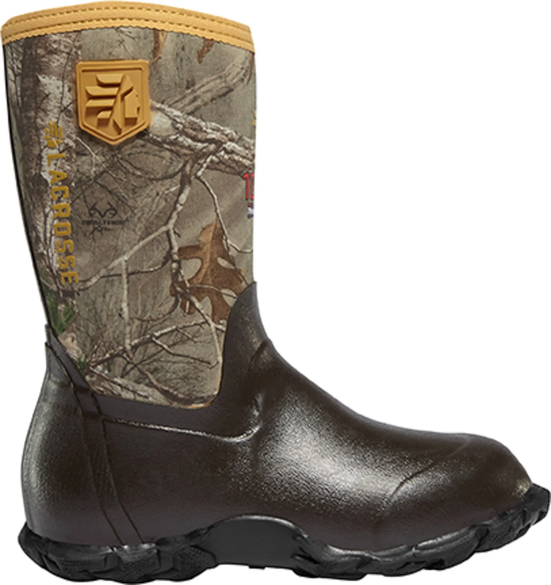 Lacrosse Lil Alpha Lite Mens Realtree Xtra Rubber 1000G Hunting Boots