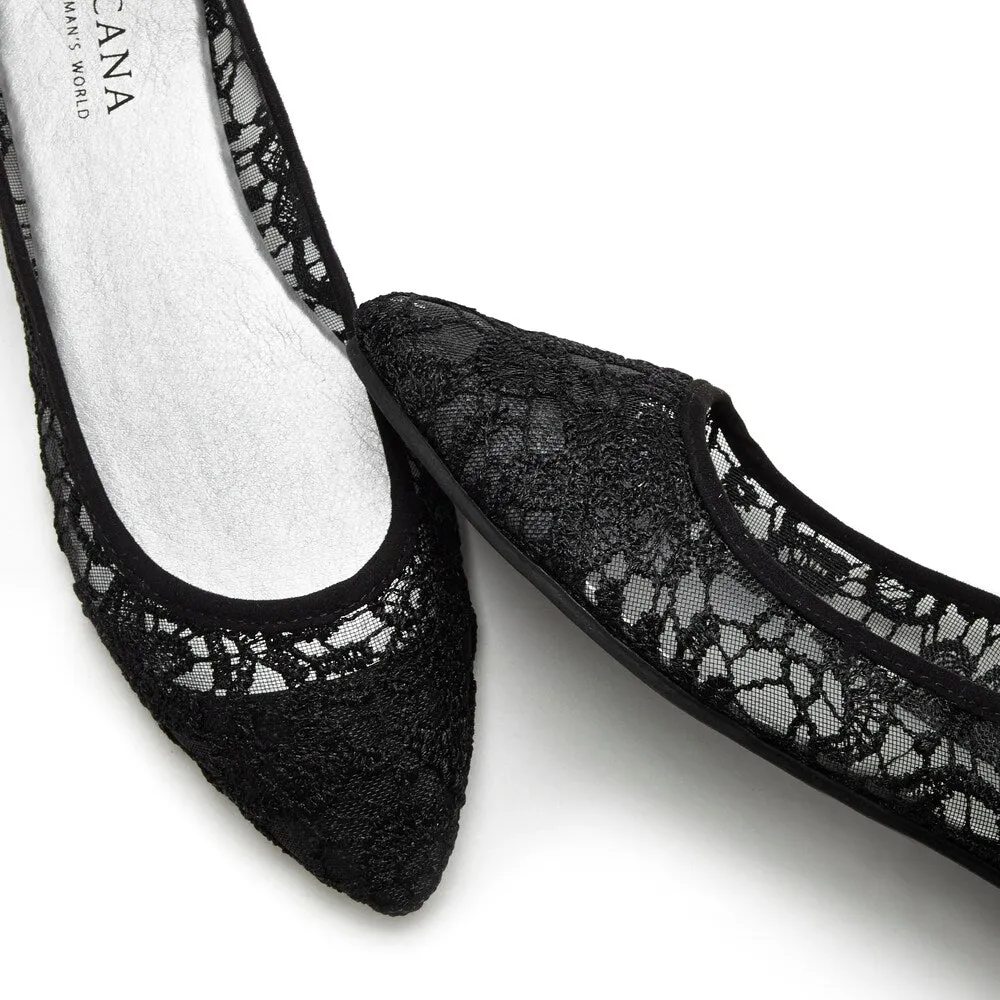 Lascana ballet flats, black