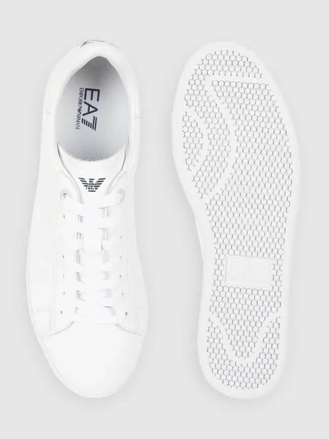 Leather sneakers EA7 Emporio Armani, white