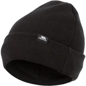 Littlebrook Adults Black Knitted and Lined Beanie Hat