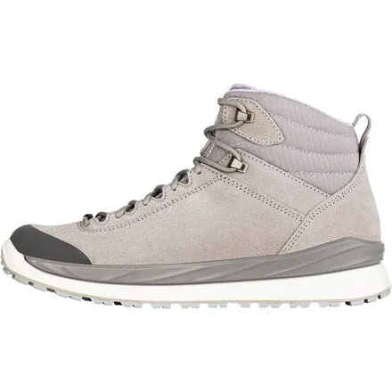 Mid-height Malta GTX women's Lowa boots, light gray