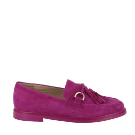 Mollini Gelly Magenta Suede Loafer