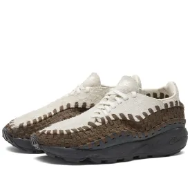 Nike Air Footscape Woven Nh in Coconut Milk, Baroque Brown & Black