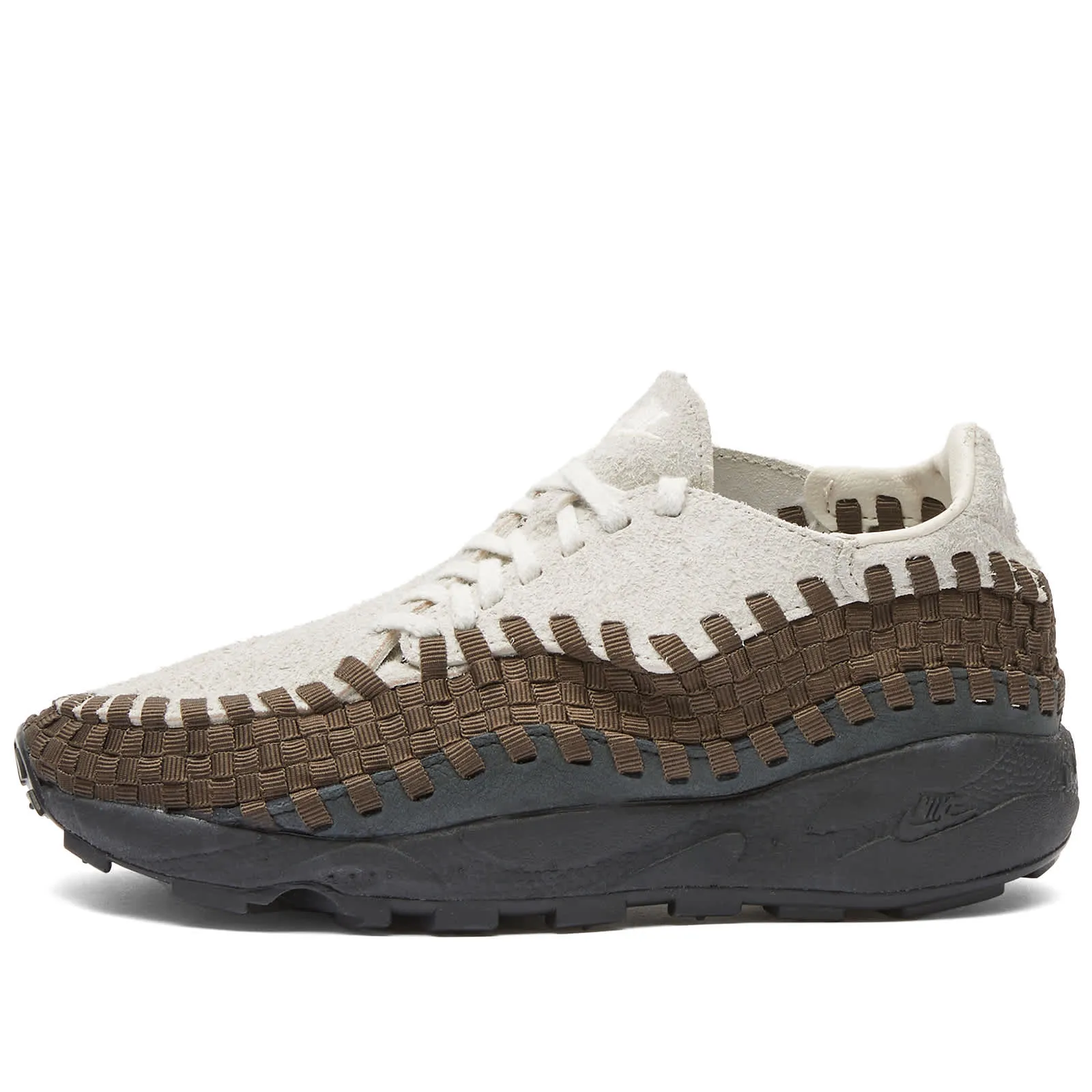 Nike Air Footscape Woven Nh in Coconut Milk, Baroque Brown & Black