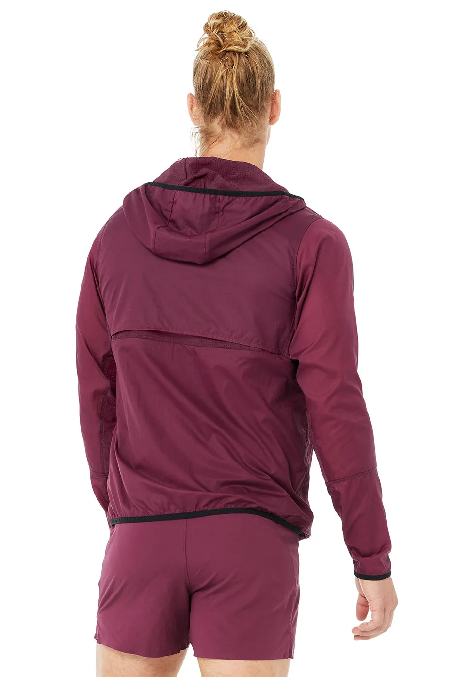 Repeat Running Jacket - Varsity Cardinal