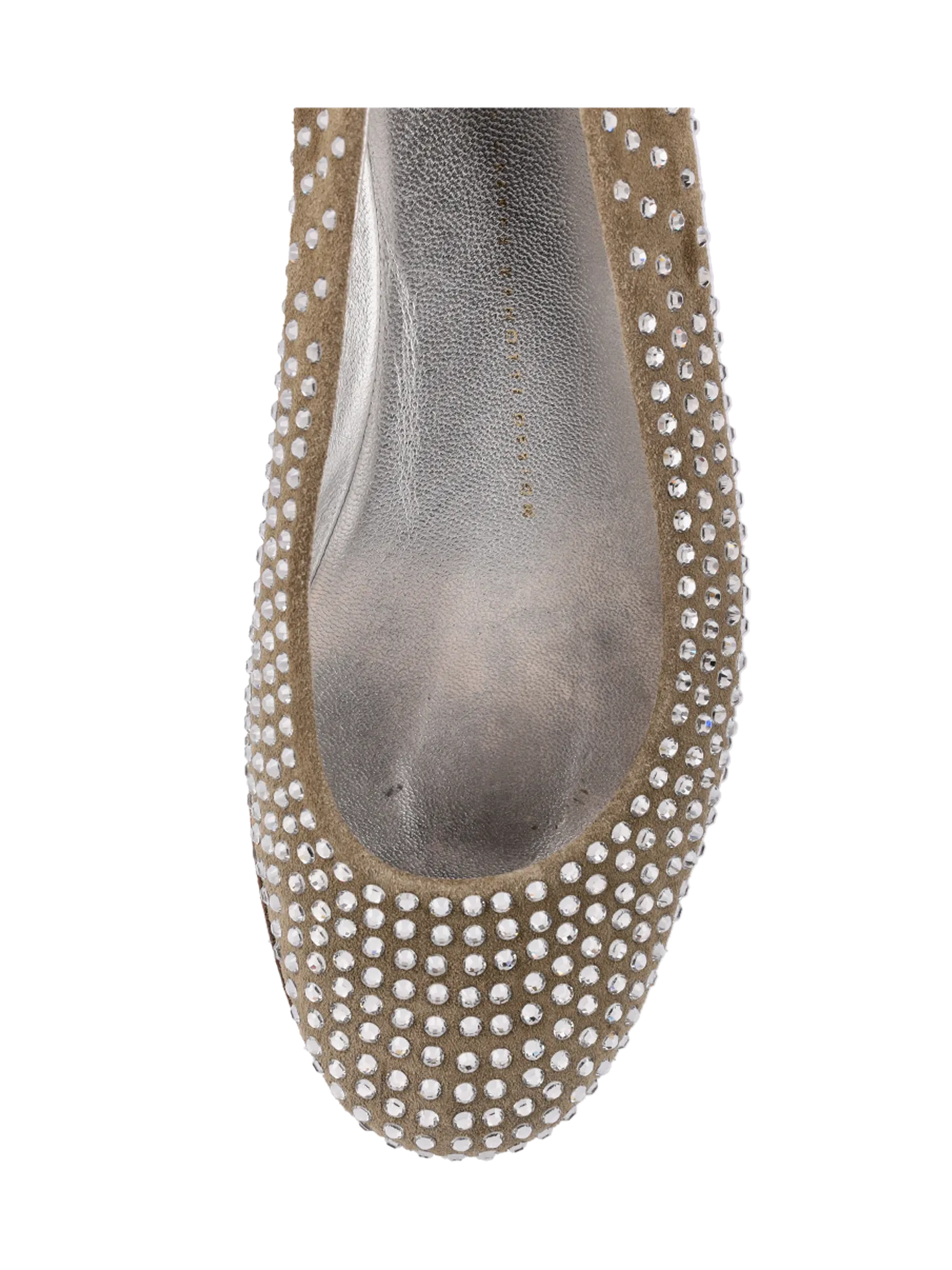 rhinestone ballet flats