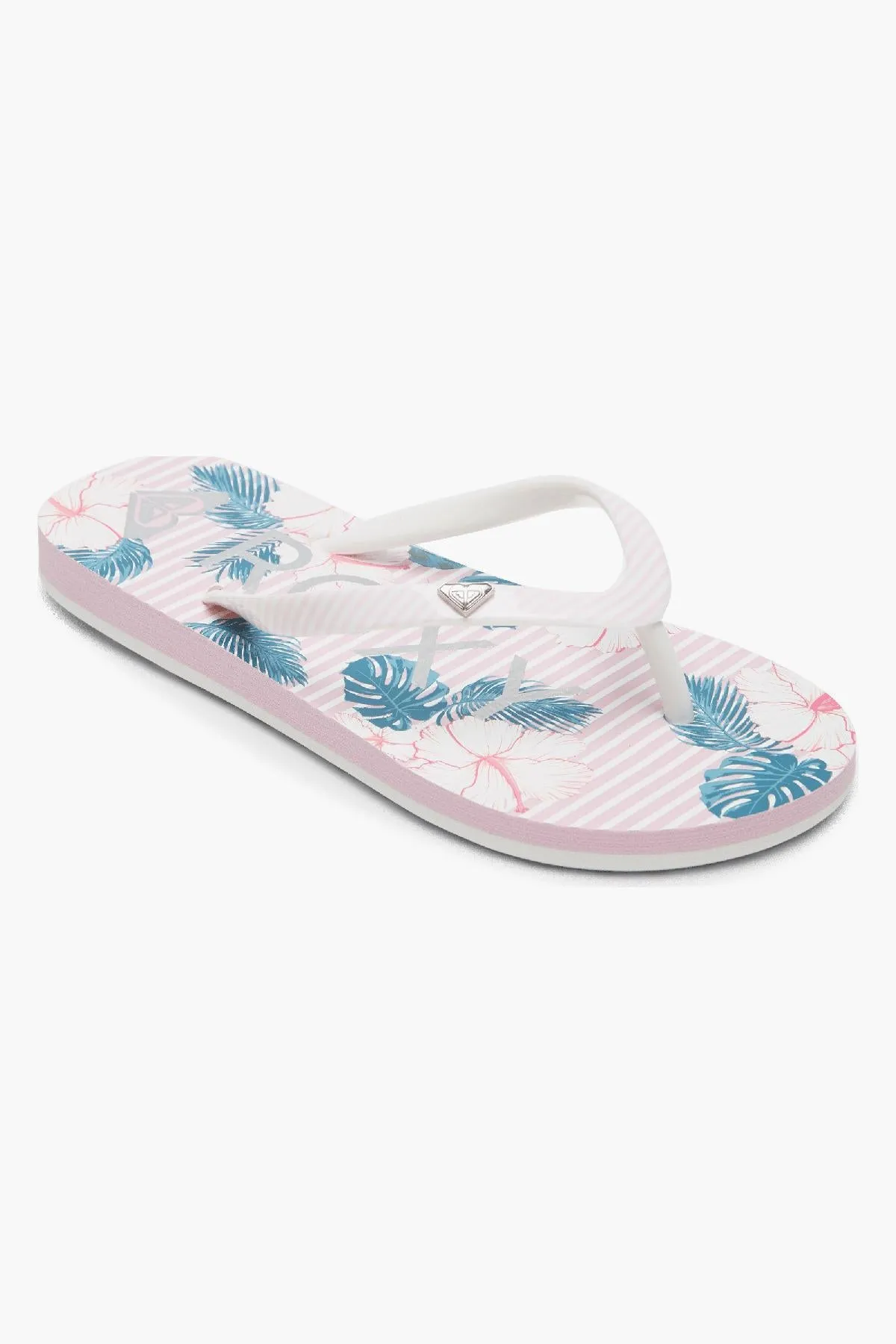 Roxy Pebbles VII Girls Flip Flops - Pink