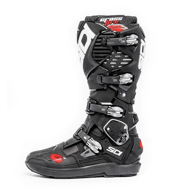 Sidi Crossfire 3 SRS Black Black Motocross Boots