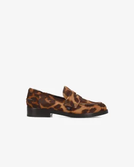 Siria loafers M6851PA in pony leopard