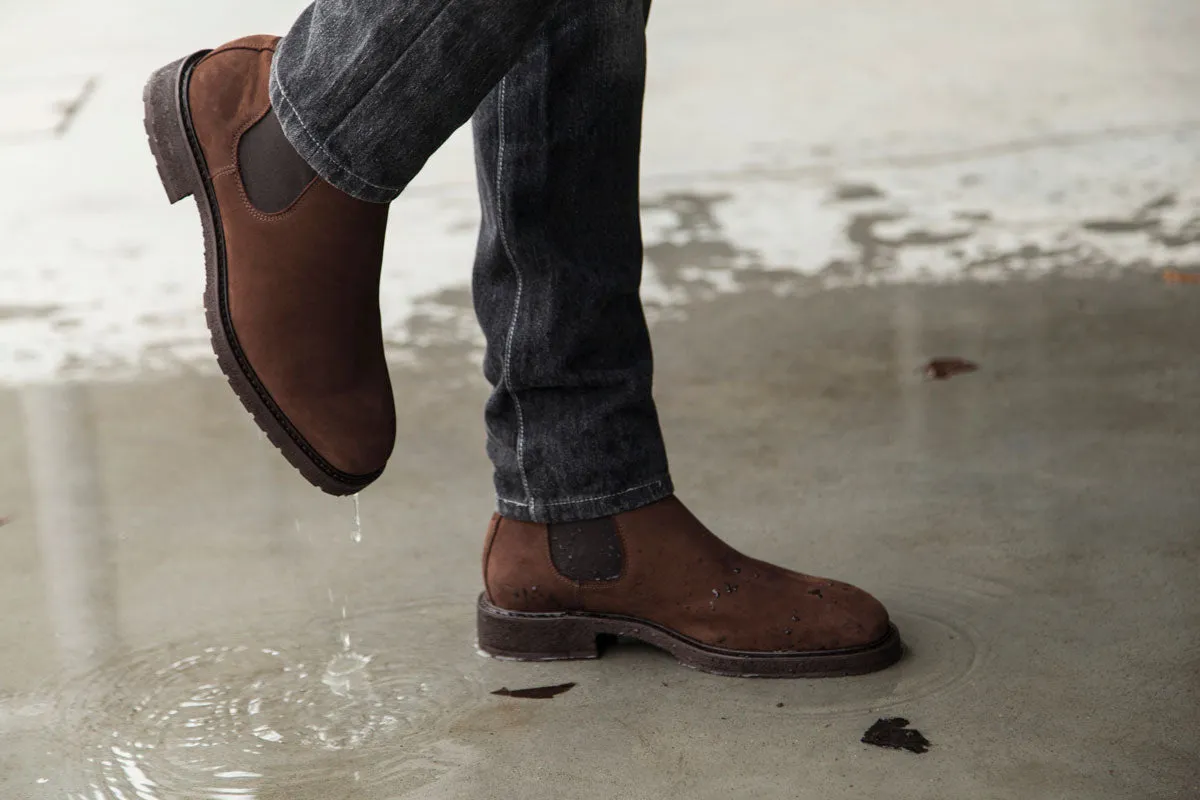 Winter Chelsea Boots - Chocolate